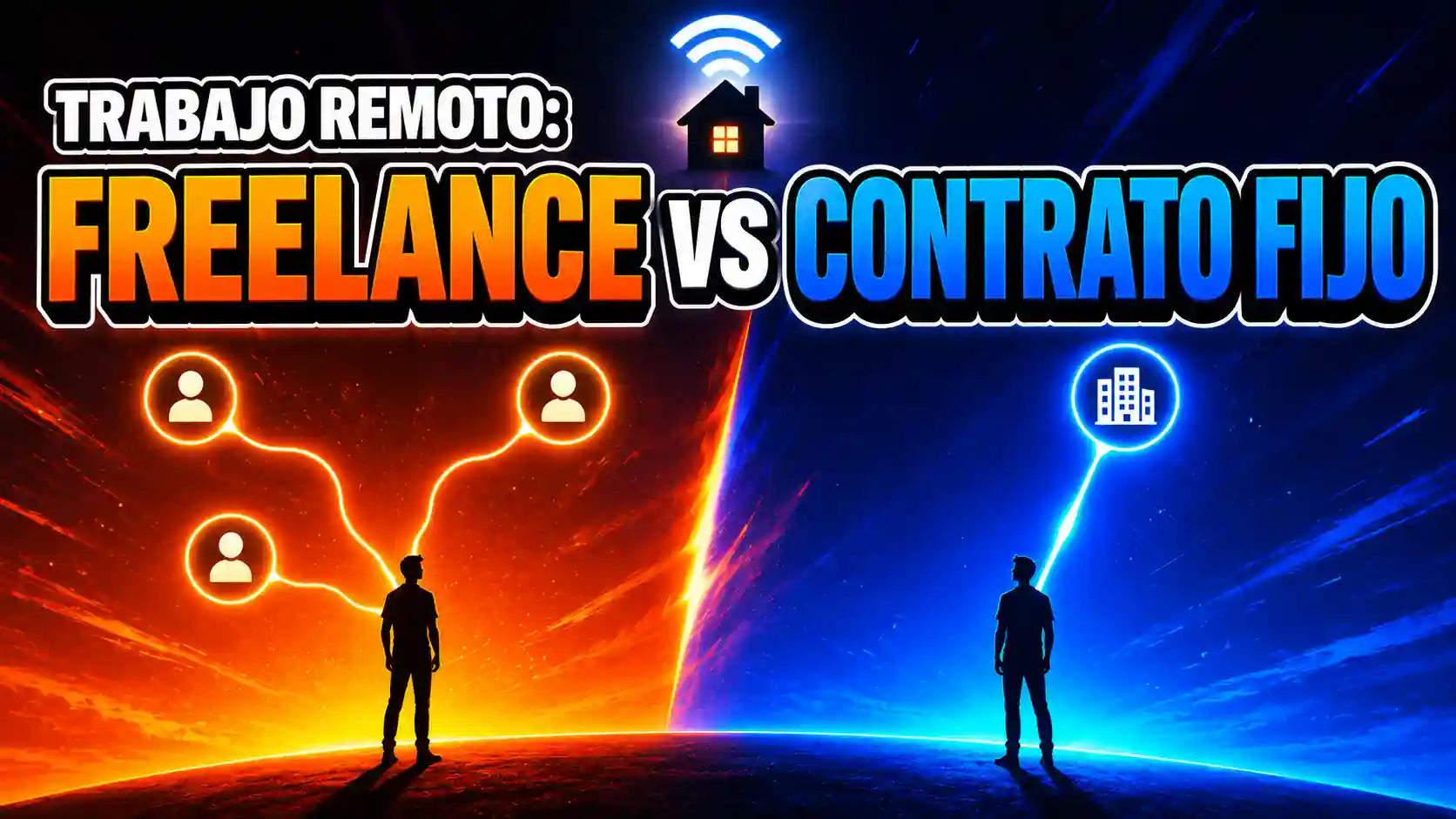 Freelance vs. contrato indefinido remoto: qué te conviene más